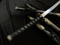 KIT KATANAS with scabbard AND STAND 5KM31-3PCS - 7