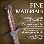 Miecz Bilbo Baggins Sting Żądło Inspirowany The Hobbit z Zawieszką 72,5 cm JT6198S - 13