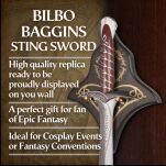 Miecz Bilbo Baggins Sting Żądło Inspirowany The Hobbit z Zawieszką 72,5 cm JT6198S - 14