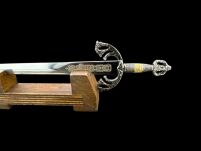 NOŻYK DO LISTÓW MINIATURKA HISTORYCZNY MIECZ CYDA WALECZNEGO (07)plus stojak - 5