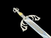 NOŻYK DO LISTÓW MINIATURKA HISTORYCZNY MIECZ CYDA WALECZNEGO (07)plus stojak - 3