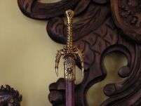 NOŻYK DO LISTÓW MIECZ FANTASY Z POCHWĄ  (F-3045) - 2