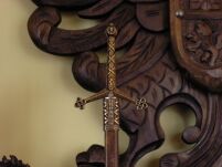 NOŻYK DO LISTÓW MIECZ CLAYMORE Z POCHWĄ   (F-3047) - 2