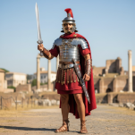 Rzymski Miecz Gladius z Pochwą i Symbolem Chi-Rho - Pod tym Znakiem Zwyciężysz JT6234S - 5