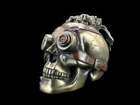 RZEŹBA CZASZKA Czacha STEAMPUNK - VERONESE (WU76300V4) - 8