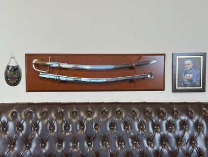 Szabla Polska Szabla Kawaleryjska wz 1934 Ludwikówka Gładka z Pochwą na Tablo