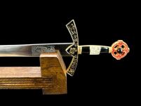 NOŻYK DO LISTÓW MIECZ RYCERSKI ZAKONU TEMPLARIUSZY (31)plus stojak - 6