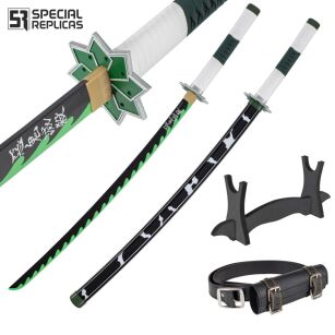 Miecz Katana Demon Slayer Sanemi Shinazugawa's Drewniany JT10657
