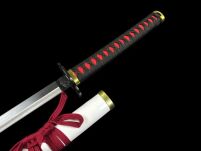 KATANA BIAŁA SAMURAJSKI MIECZ Z POCHWĄ + STOJAK ZS636 - 11