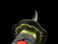 KATANA BIAŁA SAMURAJSKI MIECZ Z POCHWĄ + STOJAK ZS636 - 3