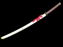 KATANA BIAŁA SAMURAJSKI MIECZ Z POCHWĄ + STOJAK ZS636 - 4