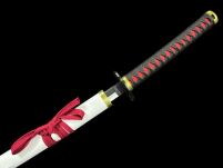 KATANA BIAŁA SAMURAJSKI MIECZ Z POCHWĄ + STOJAK ZS636 - 8