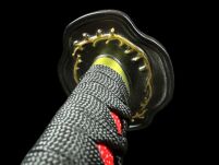 KATANA BIAŁA SAMURAJSKI MIECZ Z POCHWĄ + STOJAK ZS636 - 9