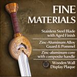 Miecz Króla Theodena Herugrim Inspirowany Lord of The Rings z Zawieszką 97 cm JT6203B - 8