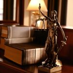 Okazała Temida z wagą i mieczem 31 cm rzeźba brąz symbol sprawiedliwości sygnowana 57 Special Replicas TEM-01 - 7