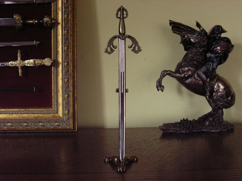 NOŻYK DO LISTÓW MINIATUROWY MIECZ CYDA  (WMS-7)