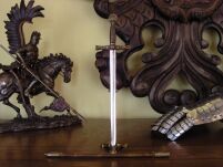 NOŻYK DO LISTÓW MIECZ EXCALIBUR Z POCHWĄ  (F-3030) - 3