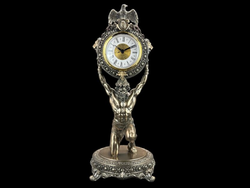 Impressive baroque CLOCK ATLAS - VERONESE (WU75467A4)