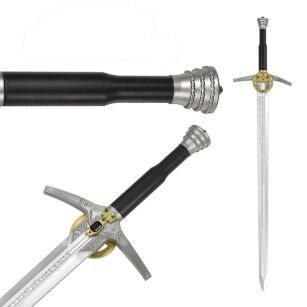 Miecz Geralta Inspirowany Wiedźmin The Witcher z Pianki FOAM LARP COSPALY 100cm FM308