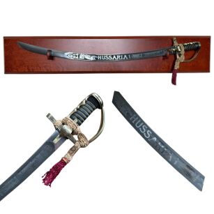 POLSKA SZABLA HUSARSKA WZ 1750  Z PALUCHEM BEZ POCHWY NA TABLO