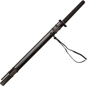 Miecz Katana Ninja Ostry Treningowy Stal 1045 z Dmuchawką D127
