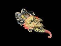 Okazała maska Sowa  Veronese WU75062VC - 3