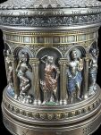 FIGURKA PANTEON Grecki DWUNASTU Olimpijczyków SZKATUŁKA obrotowa Veronese WU78303A4 - 9