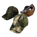 CZAPKA Z DASZKIEM PATROLÓWKA MYŚLIWSKA NA RYBY WOD CY-HT-01 CIEMNO BRĄZOWY - 2