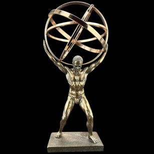 Atlas grecki tytan niosący sfery niebieskie  VERONESE (WU76696A4)