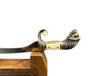 Nożyk do listów miniaturka miecz falcata Aleksandra Wielkiego (24)plus stojak - 6