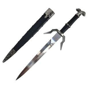 Duży Sztylet Geralta inspirowany Wiedźmin The Witcher z pochwą 41 CM ZS8230
