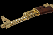 ZŁOTY AK-47 KARABIN KAŁASZNIKOW (1086/L) - 9