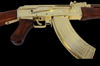 ZŁOTY AK-47 KARABIN KAŁASZNIKOW (1086/L) - 4