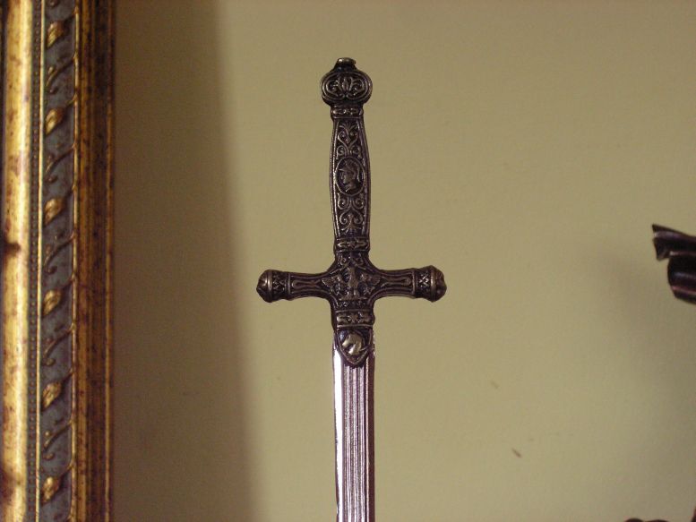 NOŻYK DO LISTÓW NAPOLEOŃSKI PARADNY MIECZ  (WMS-6)