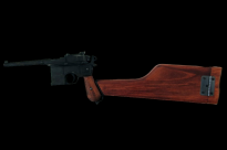 REPLIKA PISTOLETU MAUSER C-96 Z DREWNIANĄ KOLBĄ 1025 - 9