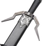 Duży miecz Geralta z pochwą i pasem 126 cm inspirowany Wiedźmin the Witcher dekoracyjny 9322 - 3
