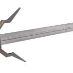 Duży miecz Geralta z pochwą i pasem 126 cm inspirowany Wiedźmin the Witcher dekoracyjny 9322 - 5