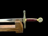 DUŻY NOŻYK DO LISTÓW EKSKALIBUR KRÓLA ARTURA (01) plus stojak - 3