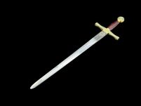 DUŻY NOŻYK DO LISTÓW EKSKALIBUR KRÓLA ARTURA (01) plus stojak - 22