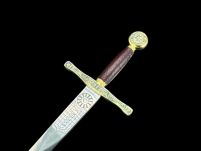 DUŻY NOŻYK DO LISTÓW EKSKALIBUR KRÓLA ARTURA (01) plus stojak - 24