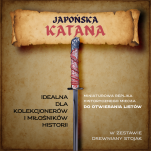 Nożyk do listów miniaturka historyczny miecz japońska katana (13)plus stojak - 21