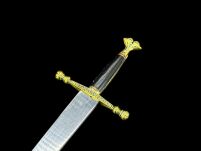 NOŻYK DO LISTÓW MIECZ KAROLA V HABSBURGA (20)plus stojak - 3