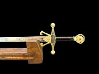 NOŻYK DO LISTÓW MINIATURKA MIECZ ROBINA Z LOCKSLEY (03) plus stojak - 5