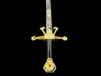 NOŻYK DO LISTÓW MINIATURKA MIECZ ROBINA Z LOCKSLEY (03) plus stojak - 6