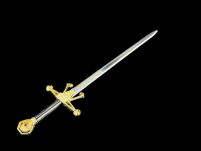 NOŻYK DO LISTÓW MINIATURKA MIECZ ROBINA Z LOCKSLEY (03) plus stojak - 8