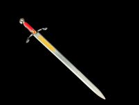 NOŻYK DO LISTÓW MINIATURKA HISTORYCZNY MIECZ CZARNEGO KSIĘCIA (10)plus stojak - 3