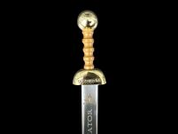 Nożyk do listów miniaturka historyczny miecz gladiatorów (04) plus stojak - 6