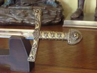 WYJĄTKOWY NOŻYK DO LISTÓW MIECZ RYSZARDA LWIE SERCE  ( AG151.01) - 3